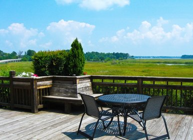 View of Pagan River from Deck
