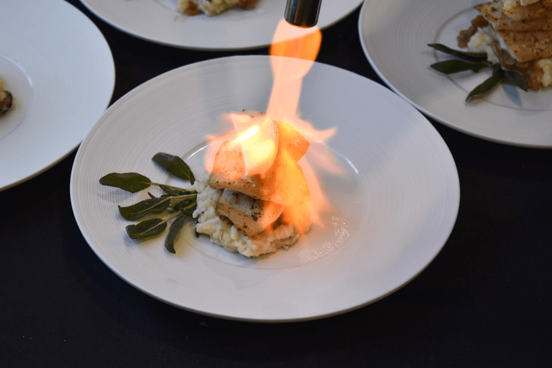 The Catering Place 4th Course with Fish